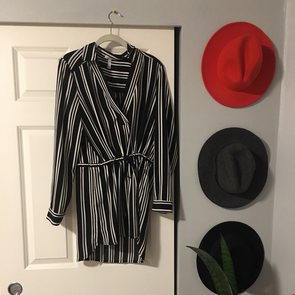 Stripped dress top